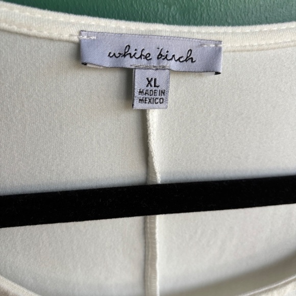 White birch XL cream top so soft - Picture 7 of 9